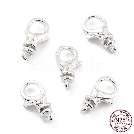 925 Sterling Silver Lobster Claw Clasps STER-Z001-101S-1
