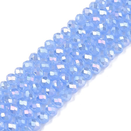 Electroplate Glass Beads Strands LS-EGLA-A044-J3mm-B03-1