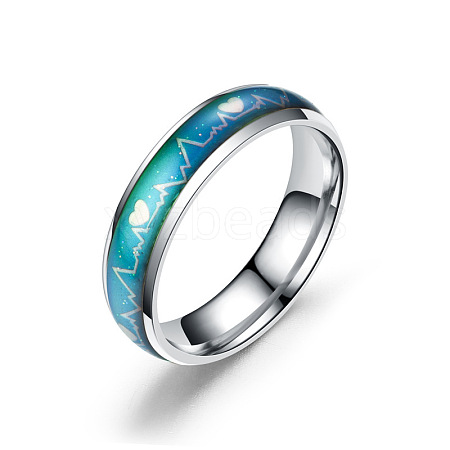 Heart Beat Mood Ring VALE-PW0001-039D-04-1