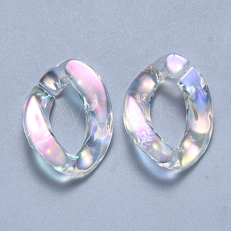 Transparent Acrylic Linking Rings LS-X-OACR-S036-001A-D01-1