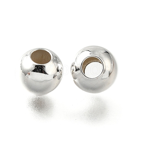 Brass Smooth Round Beads EC400-4S-1