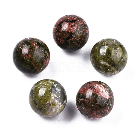 Natural Unakite Display Decorations G-Q361-012-1