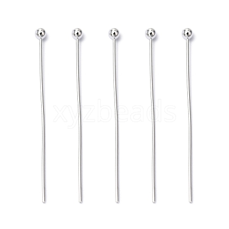 Brass Ball Head Pins X-KK-R020-07S-1