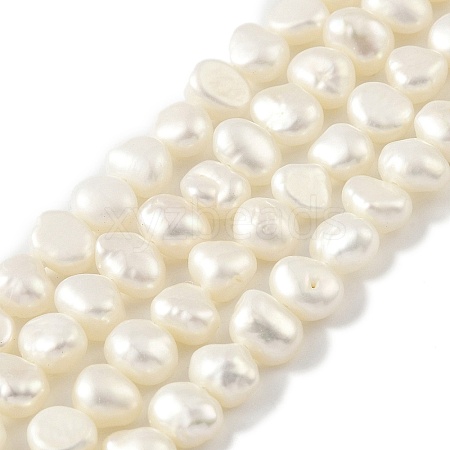 Natural Cultured Freshwater Pearl Beads Strands PEAR-A006-04H-1