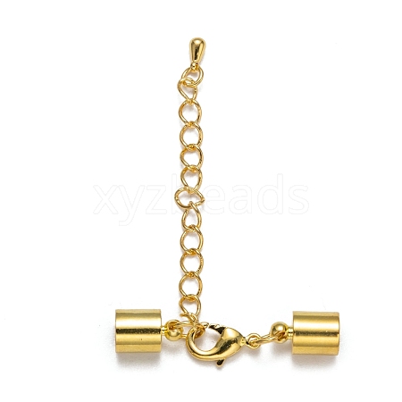 Brass Chain Extender KK-L089-03G-NF-1