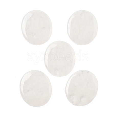 Natural Quartz Crystal Cabochons G-A258-01K-1