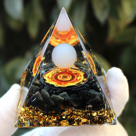 Orgonite Pyramid Resin Energy Generators PW-WG94568-26-1