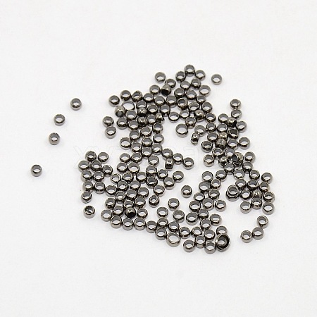 Brass Crimp Beads E002-B-1