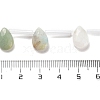 Natural Flower Amazonite Beads Strands G-Q167-A10-01-4