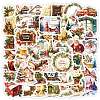 50Pcs Christmas Theme Cartoon Paper Stickers DIY-P085-06-1