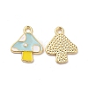 Alloy Enamel Pendants ENAM-M053-07G-2