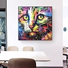 Cat DIY Diamond Painting Kit PW-WG71BDB-01-2