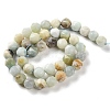 Natural Flower Amazonite Beads Strands G-NH0021-A01-02-3