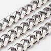 304 Stainless Steel Cuban Link Chains CHS-K001-21-11mm-1