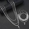 Alloy Necklaces & Bracelet Sets PW-WGF8A56-01-1