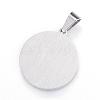 Feng Shui 304 Stainless Steel Pendants STAS-D161-08P-2