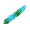 Gradient Color Baking Painted Glass Bead Strands DGLA-A039-T4mm-A018-1