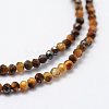 Natural Tiger Eye Beads Strands X-G-K185-13-3