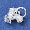 925 Sterling Silver 3D Chinese Zodiac Charms STER-P066-01S-10-2