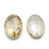 Pointed Back Glass Rhinestone Cabochons RGLA-T080-18x25mm-06-2