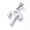 Non-Tarnish 304 Stainless Steel Pendants LS-STAS-L210-06C-P-01-1