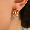 Fashionable Vintage Geometric Hoop Earrings Women's Ear Drops WR8463-1
