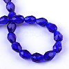 Transparent Glass Bead Strands LS-GLAA-R024-6x8mm-01-3