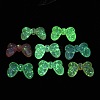 Transparent Luminous Acrylic Beads MACR-D024-36-2