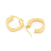 Brass Hoop Earrings for Women EJEW-K286-04G-2