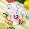 PVC Plastic Food Keychain KEYC-JKC01038-1