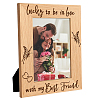 Natural Wood Photo Frames AJEW-WH0292-020-1