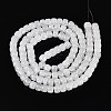 Baking Paint Crackle Glass Beads Strands DGLA-N019-02A-04-2