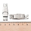 201 Stainless Steel Watch Band Clasps STAS-C006-1-4