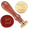 Wax Seal Stamp Set AJEW-WH0208-1078-1