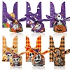 60Pcs 2 Styles Rabbit Shaped Halloween Candy Plastic Bags ABAG-FS0001-06-2