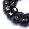 Natural Banded Agate/Striped Agate Beads Strands G-I245-18-3