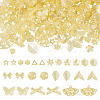 182Pcs 100G Transparent Acrylic Beads OACR-TA0003-69B-2