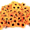 Artificial Silk Chrysanthemum Daisy Flowers Heads DIY-WH0210-03B-1