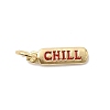 Brass Enamel Charms KK-P338-01G-D02-1