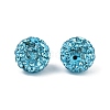 Polymer Clay Rhinestone Beads RB-H258-HD10mm-202-2