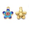 Alloy Enamel Pendants ENAM-E330-01D-G-2