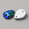 Teardrop Shape Sew on Rhinestone GLAA-TAC0005-004D-2