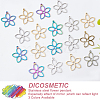 DICOSMETIC 18Pcs 3 Colors Stainless Steel Pendants STAS-DC0012-45-3