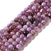 Natural Agate Beads Strands G-G079-A03-02-1