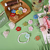 14Pcs 7 Colors Flower Handmade Wool Felt Ornament Accessories FIND-CA0010-13-5