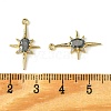 Brass Micro Pave Cubic Zirconia Pendants X-KK-M277-08G-01-3