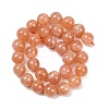 Natural Sunstone Beads Strands G-G342-A02-7mm-3
