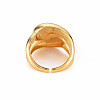 Brass Enamel Cuff Rings RJEW-S045-079-NR-3
