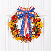 2Pcs 2 Styles Polyester Bowknots AJEW-AR0002-79-5