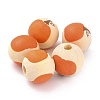 Autumn Theme Natural Wooden Beads WOOD-O005-03D-1